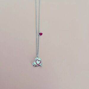 Swarovski Red Heart Necklace